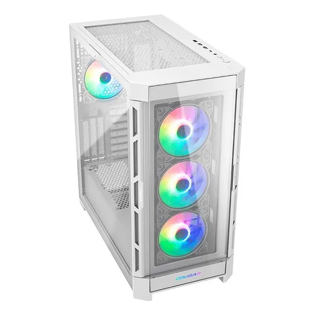 Gabinete para jugadores, Duoface Pro Rgb, blanco, modelo 385ad10.0002, color blanco