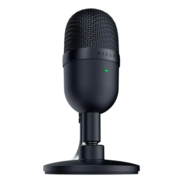 Micrófono Razer Seiren Mini USB para grabación profesional Color Negro