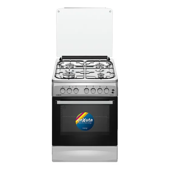 Cocina Enxuta Cenx 5644i 4h Combinada Frente A.inox.