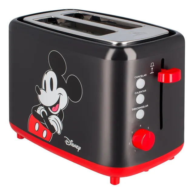 Tostadora Atma Tod23p Mickey Mouse 880w Apagado Automatico +