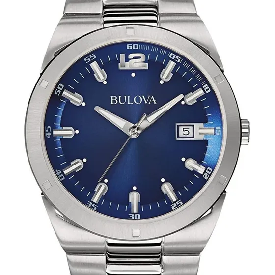 Reloj Bulova Clásico Hombre Acero Inoxidable 96b220 Plata