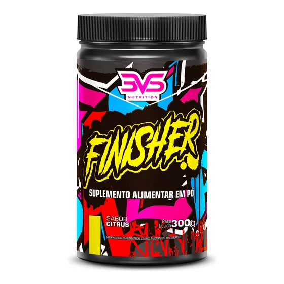 Pós Treino / Intra Treino Finisher 300g - Sabor: Citrus - Fórmula Exclusiva Com 7 Ingredientes Que Auxiliam Na Recuperação Pós Treino Amino Energy