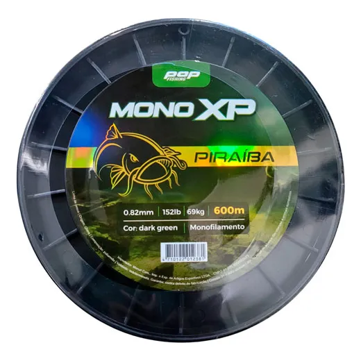 Linha Pop Fishing Mono Xp Piraiba 0,82mm 152lbs-600mts