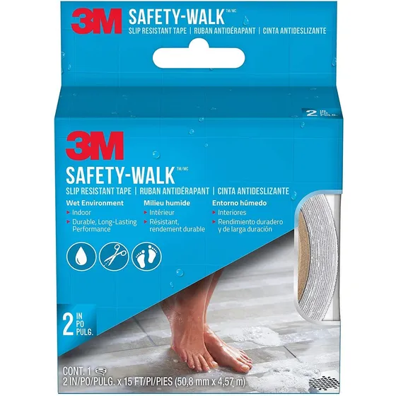 Cinta Antiresbalante Para Baños 3m 2 Pulgadas Por 5 Metros