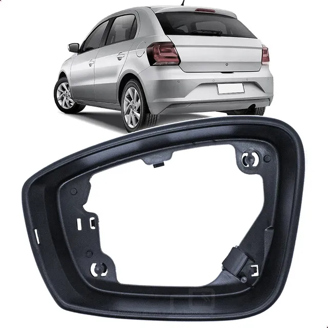 Aro Moldura Retrovisor Com Pisca Gol 2013 A 2023 Esquerdo