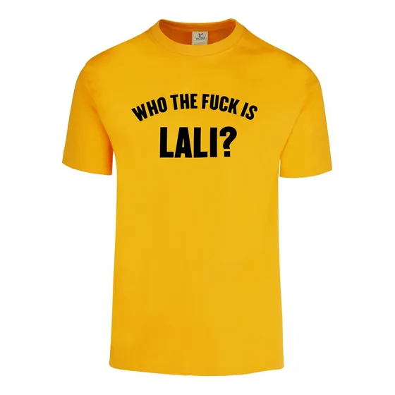 Remera: Who The Fxxk Is Lali 01 Memoestampados
