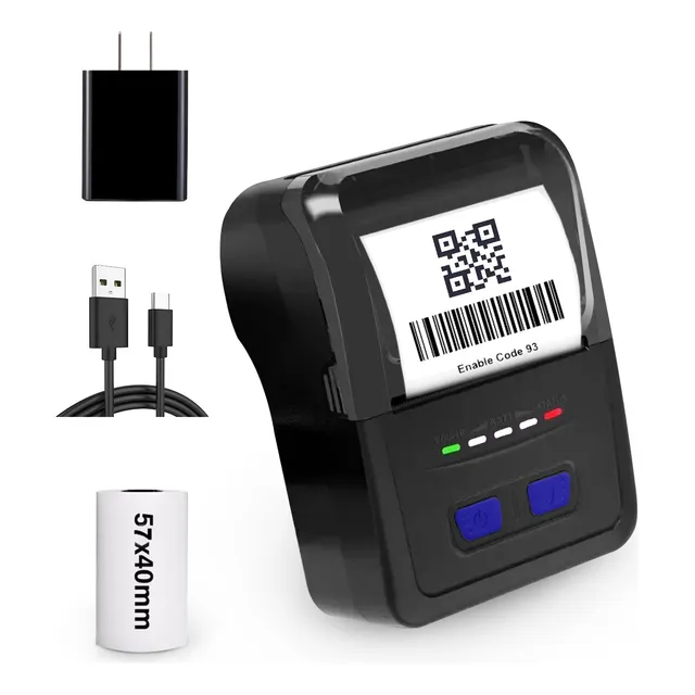 Impresora Térmica De Recibos Usb Bluetooth De 58 Mm