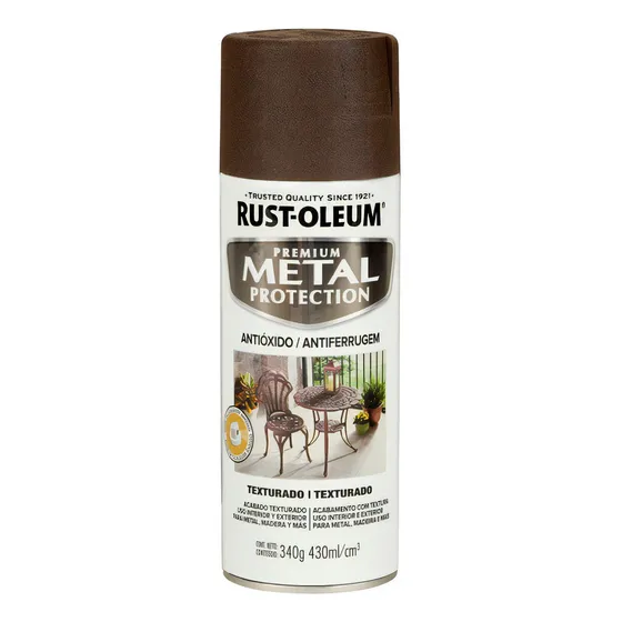Aerosol Texturado Efecto Óxido Metal Protection Rust Oleum Color Marrón