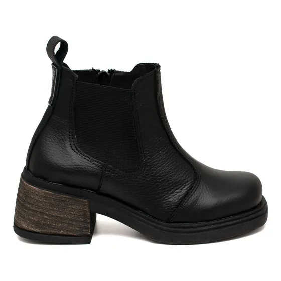 Botas Mujer Borcegos  Cuero Vestir Cortas  Plataforma Brenda