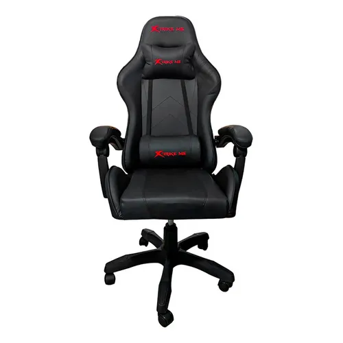 Silla Gamer Xtrike Me Black Gc-904 Color Negro Material del tapizado Cuero sintético
