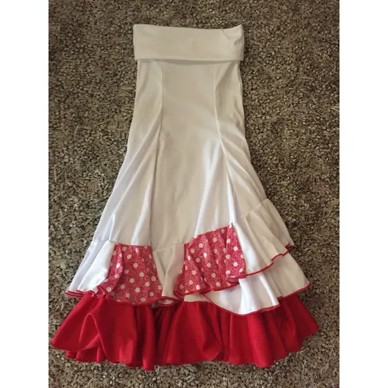 Faldas Para Flamenco Niñas De 4 A 8 Años