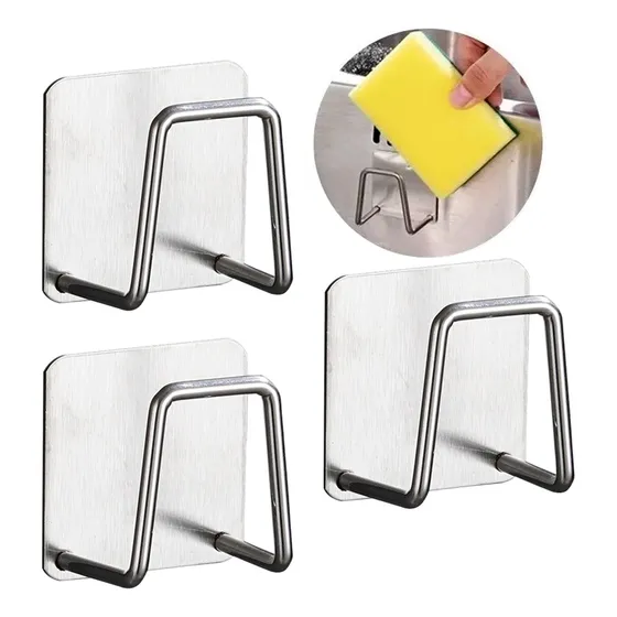 Soporte Porta Esponja Bacha Organización Cocina Fregadero