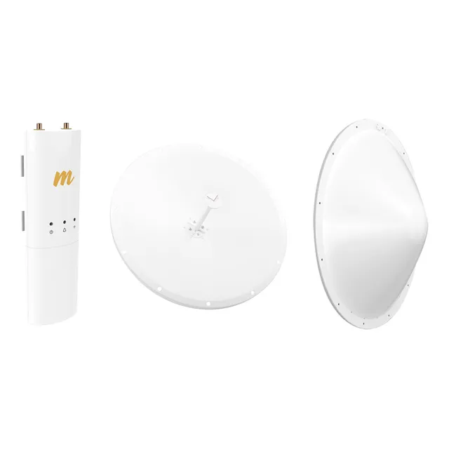 Kit Radio C5c+antena 28dbi +radomo Frecuencia (4.9-6.5 Ghz) 
