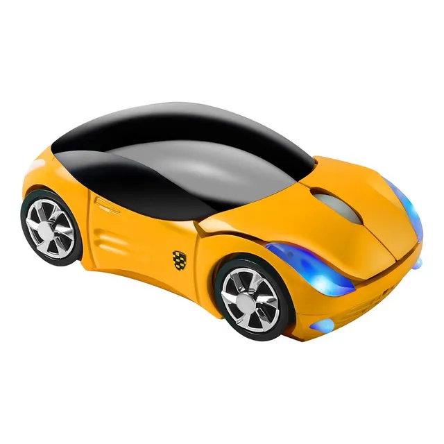Ratón Inalámbrico 2,4g Con Forma De Coche Deportivo Ferrari