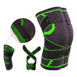 Un Par Rodilleras Elásticas Deportivas Compresion Para Gym Un Par Rodilleras Elásticas Deportivas Compresion Para Gym