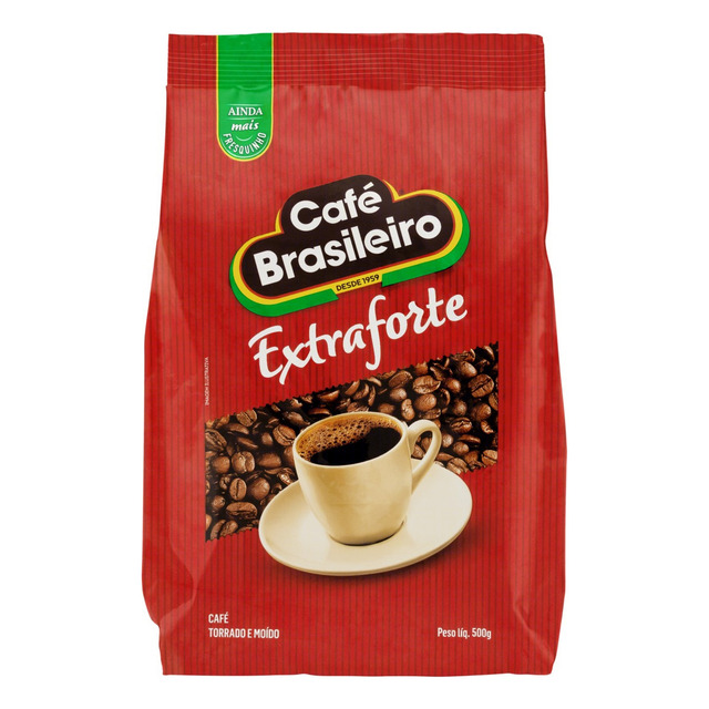 Café Torrado E Moído Extraforte Pacote 500g Café Brasileiro Café Torrado E Moído Extraforte Pacote 500g Café Brasileiro