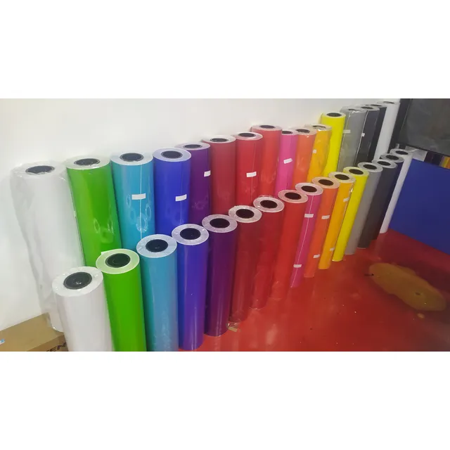 Papel Vinil Brillante Para Rotulación