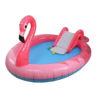 Piscina Playground Infantil Flamingo InflĂĄvel Jilong Piscina Playground Infantil Flamingo InflĂĄvel Jilong