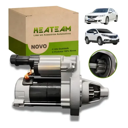 Motor De Partida Honda Civic Accord Crv 1.8 2.0 2005-2015 9d