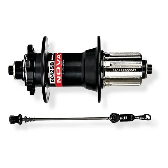Maza Trasera Bicicleta Novatec D042sb 32h Hg De 8-12v