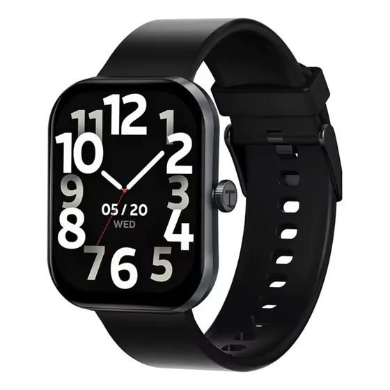 Smart Watch Haylou Watch S6 - Reloj Inteligente Deportivo Negro Silicona Negro Negro