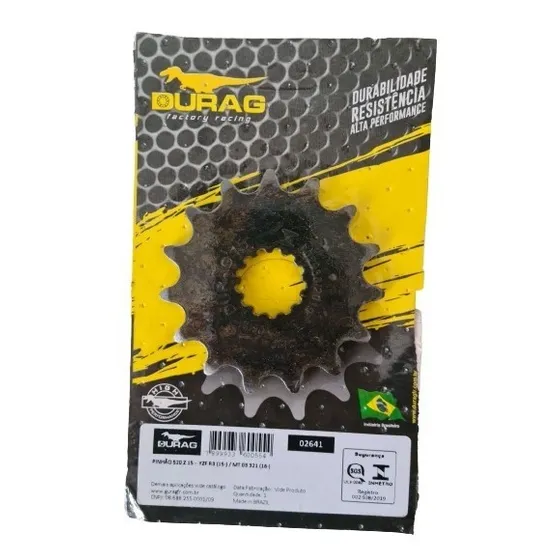 Pinhao 15 Dentes Yzf R3 / Mt03 (performance) Durag