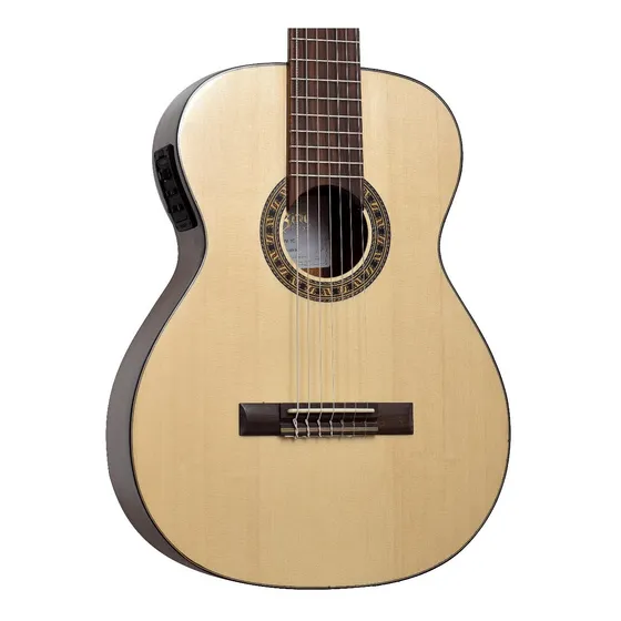 Violão De Nylon 7 Cordas Rozini Rx720atnlp Com Bag Regulado!
