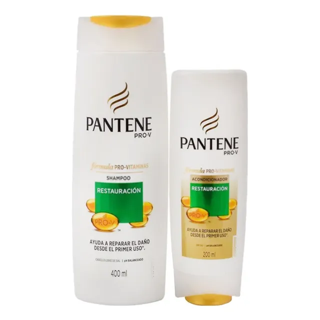 Pantene Shampoo 400 Ml + Acondicionador 200ml Restauraciòn