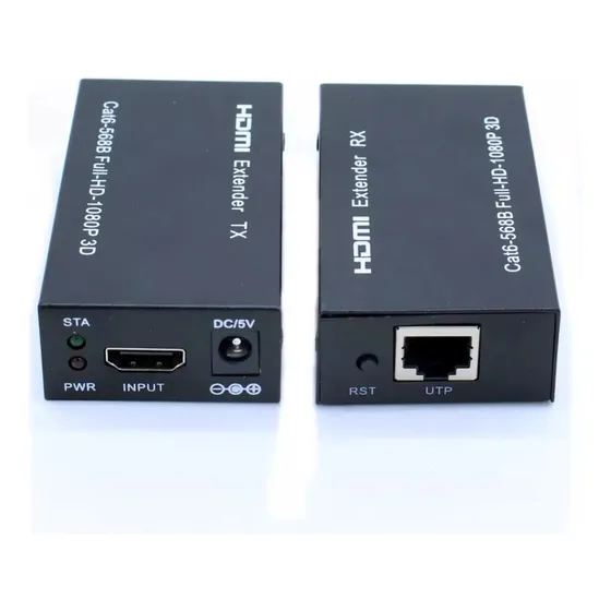 Extensor Activo Hdmi A Rj45 Utp 60 Metros