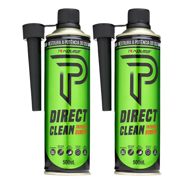 2 Direct Clean ( Via Tanque ) + 1 Bico Aplicador Koube