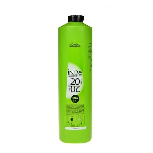 Oxidante Inoa 20 Vol 1 Lt. Profesional