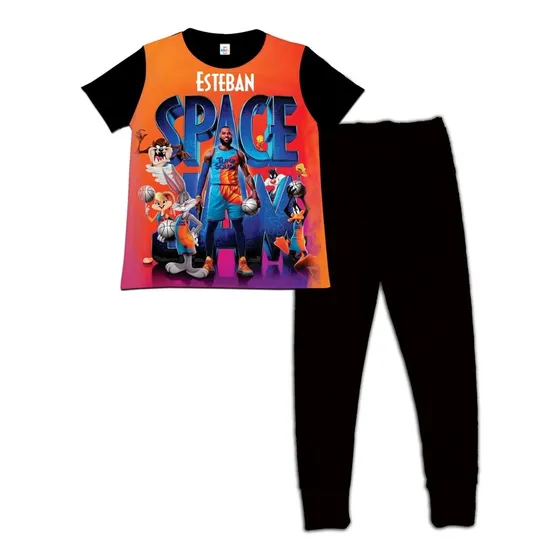 Pijama Niño Manga Corta  Space Jam A New Legacy