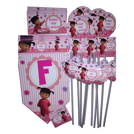 Promo Cotillon Personalizado Monster Inc Boo X 20 Chicos