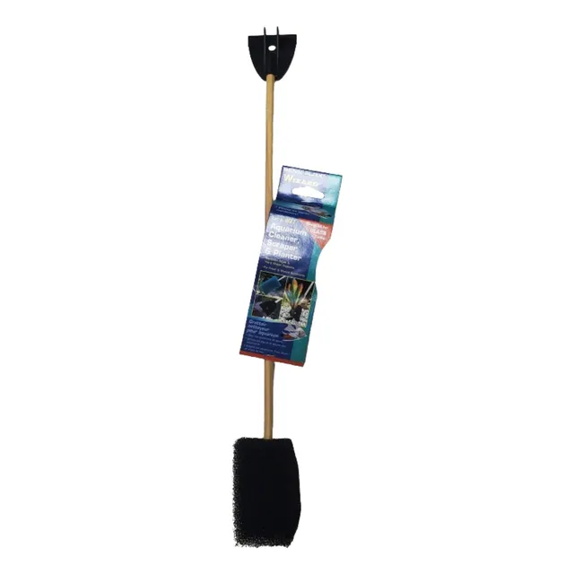 Esponja Limpia Vidrios Acuarios Peceras 48 Cms Largo