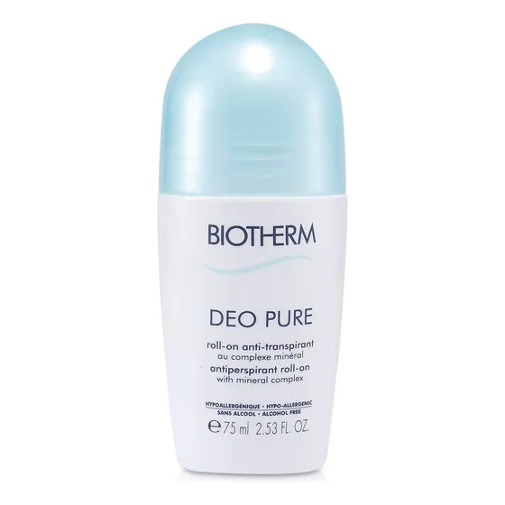 Antitranspirante Roll-on Biotherm Deo Pure Alcohol Free 75ml