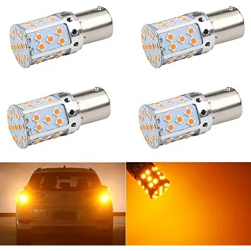 Bombillos Led De 1 Y 2 Contactos Para Cruce O Freno Ambar