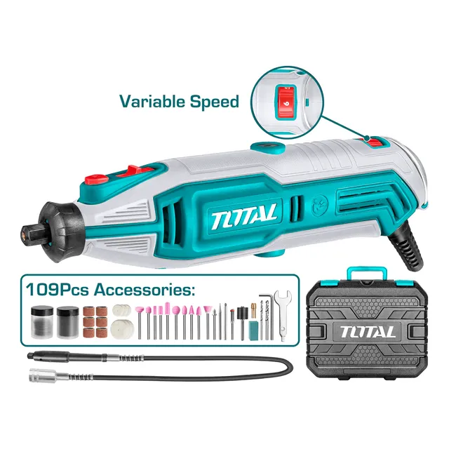 Fresador Electrico Rotamil Dremel 110pzas Marca Total Nuevo