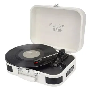 Pulse Vitrola Maleta Allegro Sp612 Cor Branca Pulse Vitrola Maleta Allegro Sp612 Cor Branca