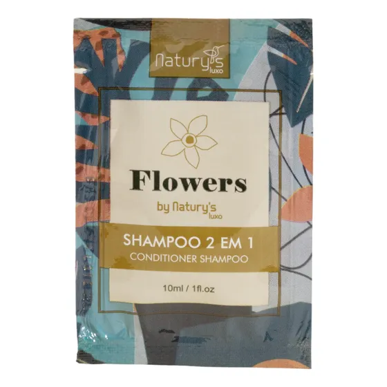 Kit 500 Shampoo 2x1 Flower's Naturys Hotel, Motel, Resort