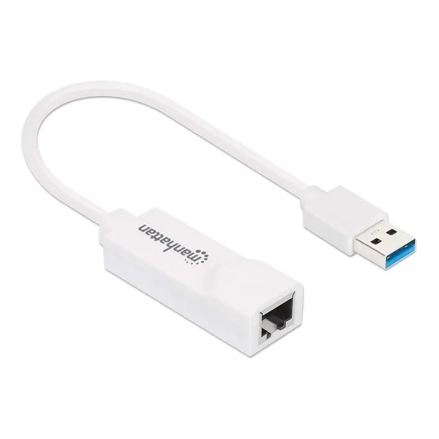 Adaptador De Red Manhattan Usb 3.0 A Rj-45 Ethernet Gigabit