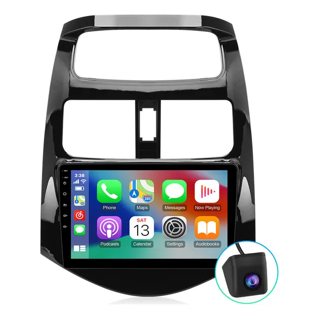 Zk Estéreo 4+64g 4k Para Chevrolet Spark 2015-2017 Wifi6