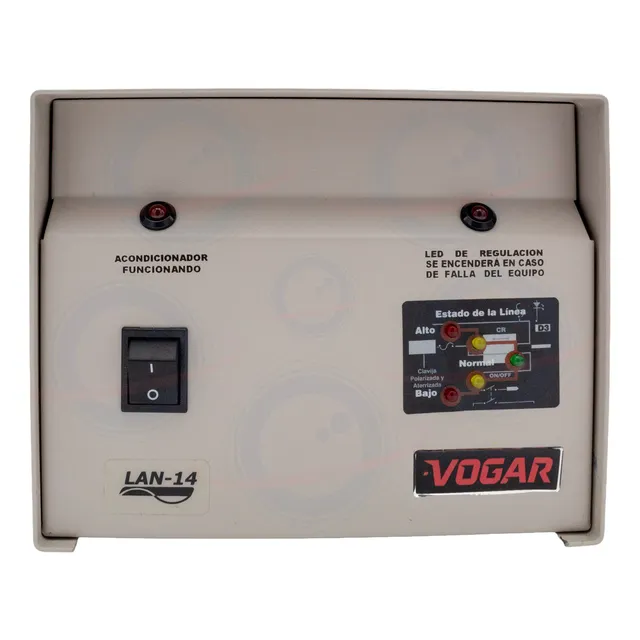 Regulador Electronico De Voltaje Vogar 4 Kva Monofásico