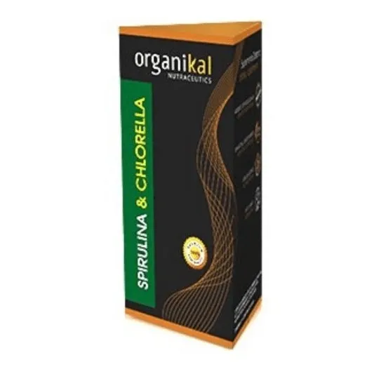 3 Spirulina Y Chlorella En Capsulas Antioxidante