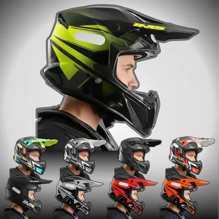 Capacete Ims Revo Diversas Cores Motocross Trilha Enduro