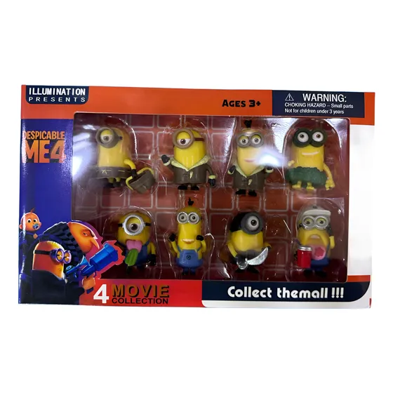 Muñecos Figuras Juguete Los Minions Mi Villano Favorito