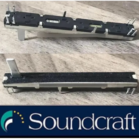 Faders Cuchilla Potenciómetro Para Consolas Soundcraft
