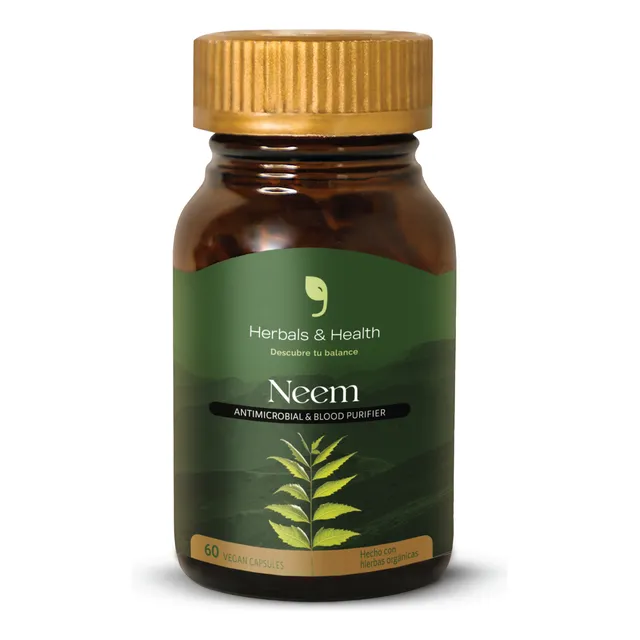Neem (azadirachta Indica / Margosa) - Frasco X 60 Cápsulas