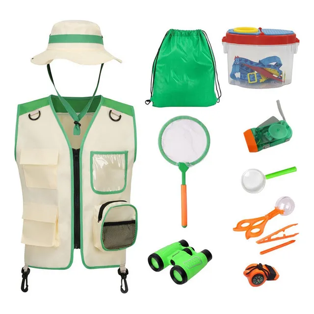 S Juego De 12 Piezas Para Explorador Al Aire Libre, Chaleco