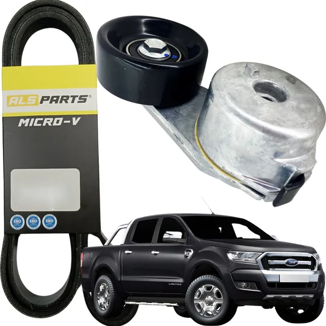 Kit Correia Alternador Ranger 2.3 16v 2001/2012 Ar Dh