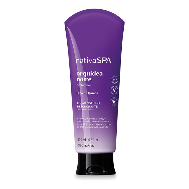 Loção Noturna Des Corporal Nativa Spa OrquĂdea Noire 200ml Loção Noturna Des Corporal Nativa Spa OrquĂdea Noire 200ml